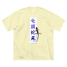 アニマル四字熟語のアニマル四字熟語　「竜頭蛇尾」トカゲ Big T-Shirt