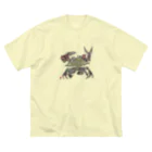 JapaneseArt Yui Shopのカニ ビッグシルエットTシャツ