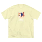 喫茶・シャム猫のSUPER CALICO CAT 1073 ビッグシルエットTシャツ