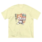 happyhoneyshoppeのにゃんこ介護士 Big T-Shirt