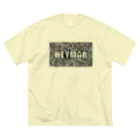 heymar の HEYMARロゴ　黒 Big T-Shirt
