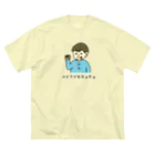 ぺんぎん24のベイクドモチョチョ(カラー) ビッグシルエットTシャツ