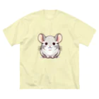 もふっとチンチラ🐭のチンチラ（シナモン） Big T-Shirt