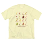 のぐちさきのあなたはどのサンド？ ビッグシルエットTシャツ