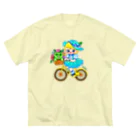 ミジワールドSUZURIショップの自転車 Big T-Shirt