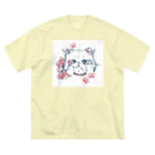 Reea wkoのふわっねっこっ ビッグシルエットTシャツ