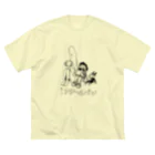 UETSUJI Shotaroのおいしいクリームパン ビッグシルエットTシャツ