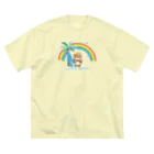 “すずめのおみせ” SUZURI店のだいきち（サマホリ）#02 ビッグシルエットTシャツ