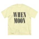 【仮想通貨】ADKグッズ専門店 のWHEN MOON ビッグシルエットTシャツ