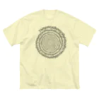 A-Zの∞∞円周率∞∞（ブラックインク） ビッグシルエットTシャツ