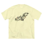 Cripikal-Hitsのこうもり ビッグシルエットTシャツ