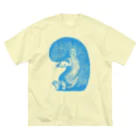 Dark blancoの青いハリネズミ Big T-Shirt