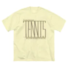 Xiaolin ClubのI vow to love Tennis ビッグシルエットTシャツ