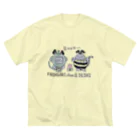 KIKITEKI_LABORATORYのふろあがりちゃん＆弟子 蜂バージョン Big T-Shirt