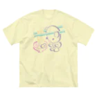 ヌトグランのミミハシ・らぁめん ビッグシルエットTシャツ