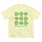 エコペン研究所のecopen farm!(キャベツ) ビッグシルエットTシャツ