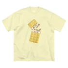 スロータイプ書店 Slowtype Booksのice monaka アイスモナカ 174 ビッグシルエットTシャツ