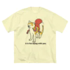 マルポレランドのあなたといると楽しい。 Big T-Shirt