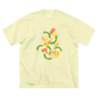 のぐちさきのごーやちゃんぷるー ビッグシルエットTシャツ