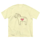 au♡lio アウリオの馬が大好き！ ビッグシルエットTシャツ