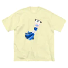 あきんどの七夕飾りのあきんどくん ビッグシルエットTシャツ