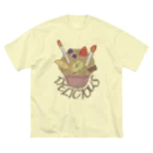 prunelleのカップケーキ ビッグシルエットTシャツ