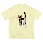 Riotoのねこけつω（三毛猫） Big T-Shirt