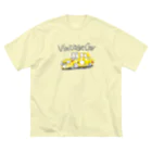 スタジオばんやのビンテージカー ビッグシルエットTシャツ