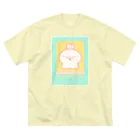 わもゆまーけっとのもたん&もち～ま(いぬとくま) ビッグシルエットTシャツ