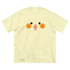 tamaccoのおかめいんこ ビッグシルエットTシャツ