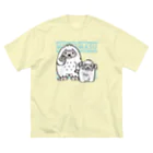 イラスト MONYAAT のCT111 YETI is yeah*B*エコバッグもってます ビッグシルエットTシャツ