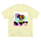 momo_emiのmomo_emi ねむねむMOMO　カセットテープ／レコード Big T-Shirt