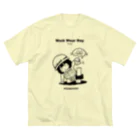 MUSUMEKAWAIIの0329作業服の日 ビッグシルエットTシャツ