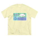 mojimojiのsummer ビッグシルエットTシャツ