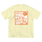 SWEET＆SPICY 【 すいすぱ 】ダーツのGAME ON!　【SPICY ORANGE】 ビッグシルエットTシャツ