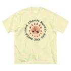 ふじみ屋 fujimi-ya のチョリート黒木＆ザ・ワサモンズ 太陽ロゴ ビッグシルエットTシャツ