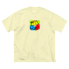 TOMMY★☆ZAWA　ILLUSTRATIONのきんきゅう。じたい。せんげん。 ビッグシルエットTシャツ