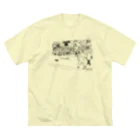 木村いこの新大久保路地 Big T-Shirt