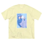 たけちよのFlower  ビッグシルエットTシャツ