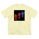 オユちゃん♨のBon dancers-BRACK ビッグシルエットTシャツ