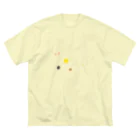 psyainのfall stars ビッグシルエットTシャツ