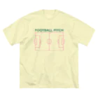 KAWAGOE GRAPHICSのフットボールピッチ ビッグシルエットTシャツ