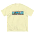 落書きジョーカーのVAN LIFE ビッグシルエットTシャツ