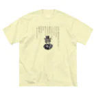 海賊猫 cocoの『銀河鉄道の夜』「ほんたうの幸福」 ビッグシルエットTシャツ