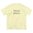 TENNIS SCHOOLのTENNIS SCHOOLシリーズ ビッグシルエットTシャツ