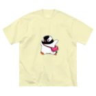 ヤママユ(ヤママユ・ペンギイナ)の走れ！プピゴン！ ビッグシルエットTシャツ