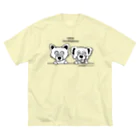 Grumals＋sonotasのいぬズMONO ビッグシルエットTシャツ