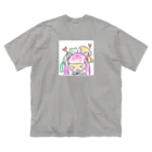 カフェyumekawa,kibakawa.のお風呂はいったよ///// ビッグシルエットTシャツ