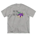 ズビのあたまのなかの匍匐(前進する)葡萄 ビッグシルエットTシャツ