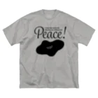 moromorostoreのpeace! ビッグシルエットTシャツ